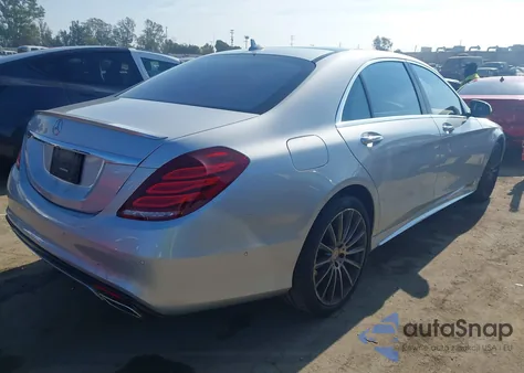 2016 Mercedes-Benz S 550 z USA, uszkodzony, nr VIN WDDUG8CB2GA232859